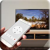 Universal TV remote controller icon