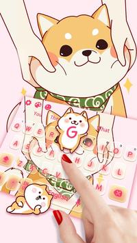Cute ShibaInu dog keyboard screenshot 2