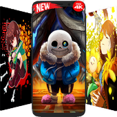 Underground Wallpapers - Sans &amp; Frisk icon