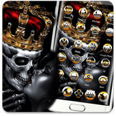 Gold Skull King Theme icon