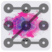 BTS Pattern Lock Screen icon