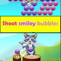 Shoot smiley bubbles