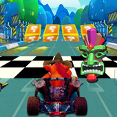 Happy races - Crazy Crash Nitro Kart Racing Rush icon