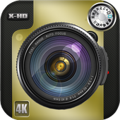 DSLR X-HD camera icon