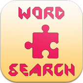 Word search puzzle icon