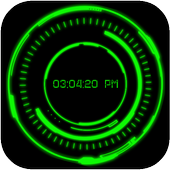 Iron Jarvis Laser Clock icon