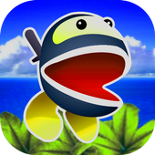 Ninja Man Fight - Pac Smile Warrior 3D icon