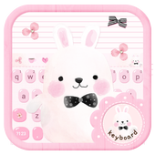 Rosa Bärn-Tastatur-Thema icon