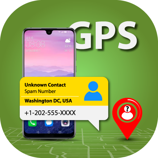 Mobile Number location GPS icon
