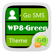 GO SMS Pro WP8 Green ThemeEX icon