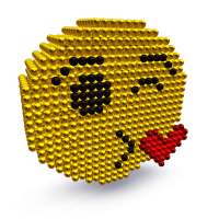 Emoji Magnet World 3D - Building by Magnetic Balls