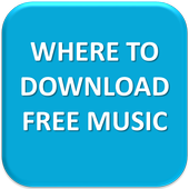 Where to download free music icon