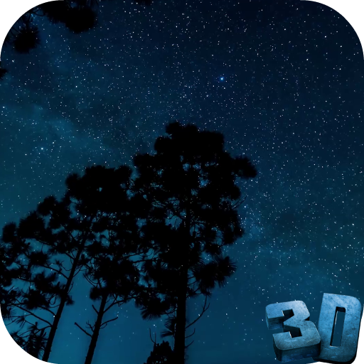 Night Sky Live Wallpaper 3D icon