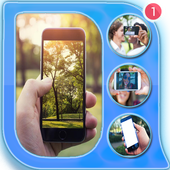 صورتك في هاتف أيقونة