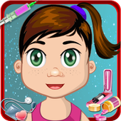 Kids doctor girls games icon