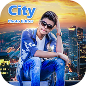 City Photo Editor أيقونة