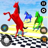 ม้า วิ่ง เกม | สนุก แข่ง 3D