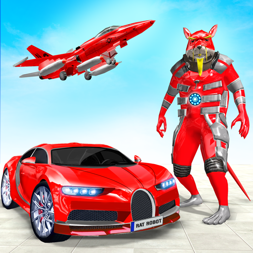 Rat Robot Car Game - Robot Transforming Games icon
