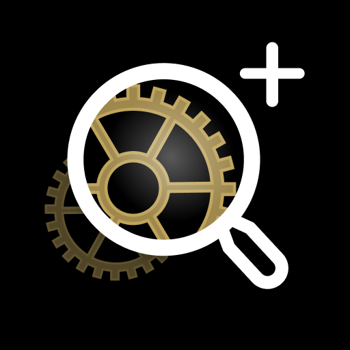 Magnifier zoom   Flashlight icon