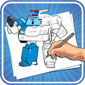 How To Draw Robocar Polii आइकन