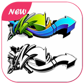 Graffiti Design Drawings icon