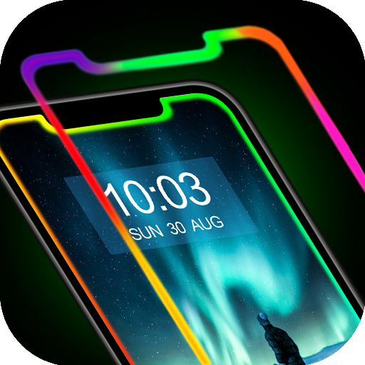 Live Wallpaper - Lightning Edge icon