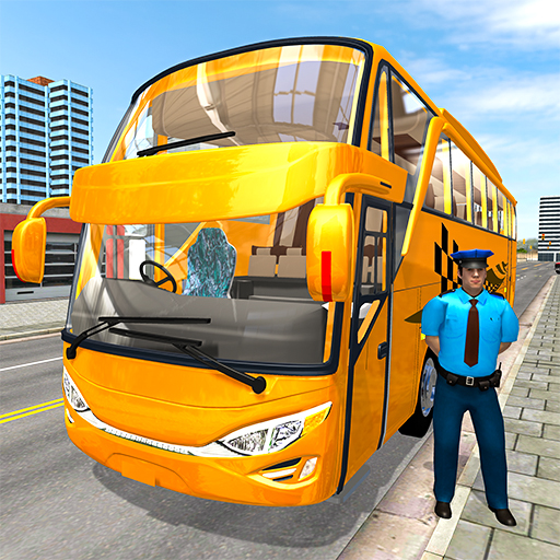 Coach Bus Driving Sim Games icon