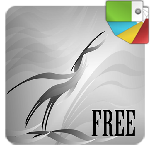 White Aviar Free Theme icon