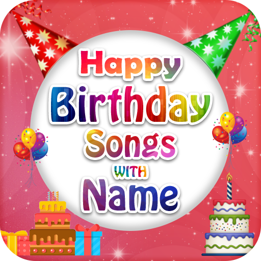 Birthday Song With Name, Birthday Wishes Maker आइकन
