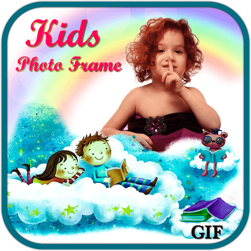 Kids GIF Photo Frame Editor icon