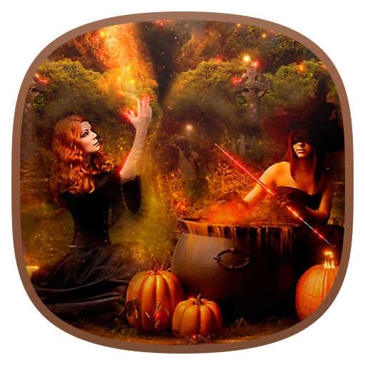 Magic Halloween Free Live Wallpaper icon