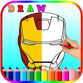 How to Draw Super Hero Easy Step on 9Apps