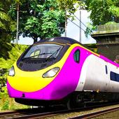 Train Simulator Driver 3D : Train Driving Games icon