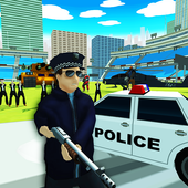 San Andreas Angry Cop 3D City icon