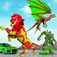 Air Robot Games : Dragon Robot