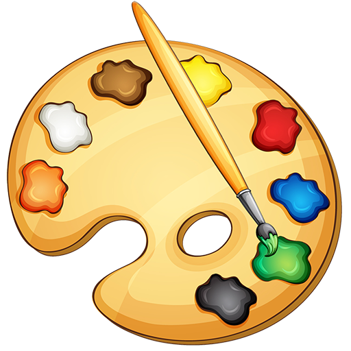 Trò chơi vẽ màu icon