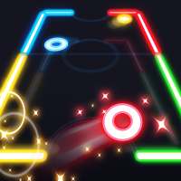 Glow Air Hockey on 9Apps