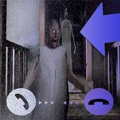 Fake call and chat granny and ghost ! icon