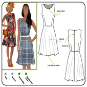 Clothes Sewing Patterns icon