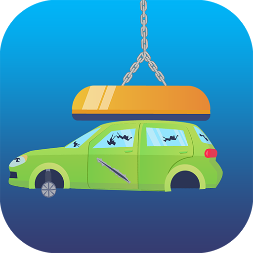 Car skyscraper Builder icon
