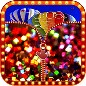 Glitter Zipper Lock icon