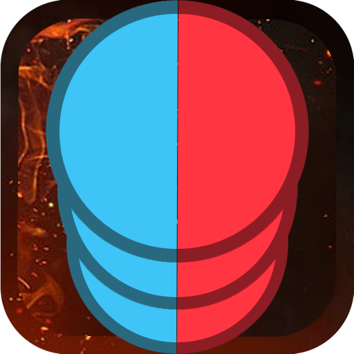 MACRO D BOLITAS ROJAS Y AZULES icon