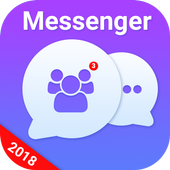 Messenger 2018 - Messenger for All Social Apps icon