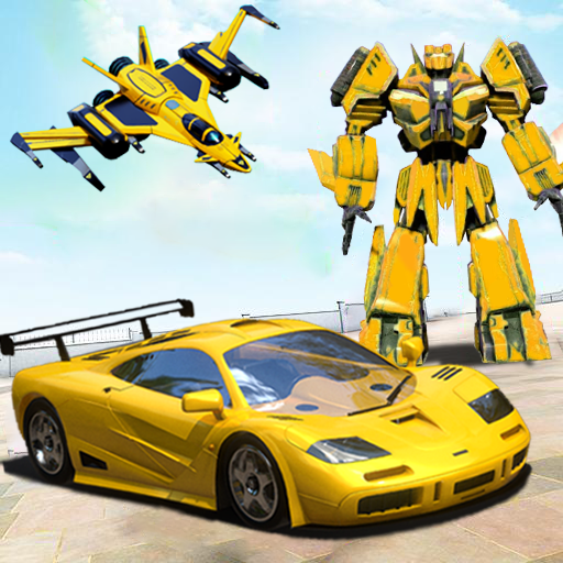 Robot Car Transformation: 3D Transformation Games icon