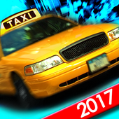 Amazing city taxi drive sim 3D icon