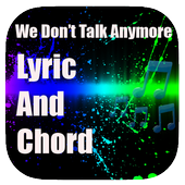 We Don't Talk Anymore Chords icon