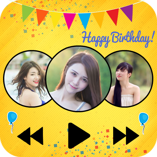 Birthday Movie Maker icon