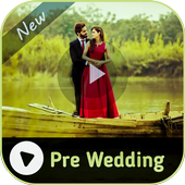 Prewedding dating hot video maker icon