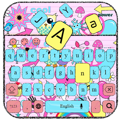 Pink Owl Keyboard icon