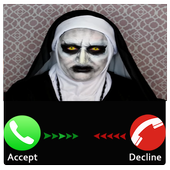 Prank call from valak call icon